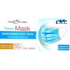 Disposable 3 Layers Face Mask – 50 Pcs – Blue