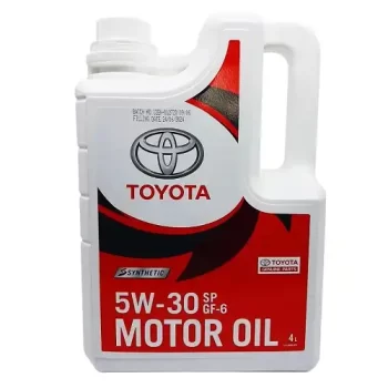 Toyota Genuine 5w 30 Fully Synthetic SP GF 6 Motor Oil زوي ثري ZoyThree - بوابة التسوق